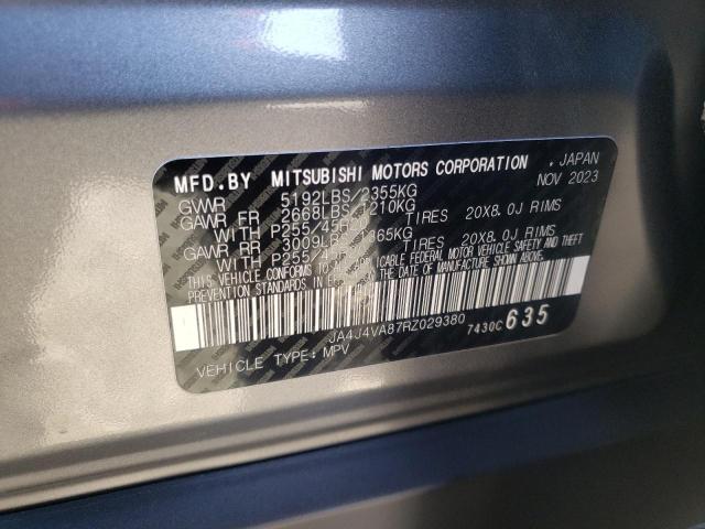 JA4J4VA87RZ029380 Mitsubishi Outlander Se