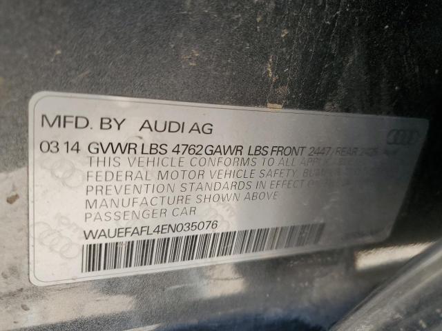 WAUEFAFL4EN035076 Audi A4 Premium Plus