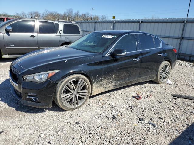 2015 Infiniti Q50 Base მანქანა იყიდება აუქციონზე, vin: JN1BV7AP7FM343388, აუქციონის ნომერი: 46686234