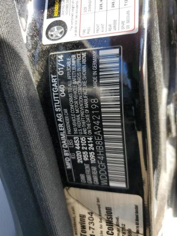 WDDGF4HB8EA942198 Mercedes-Benz C 250