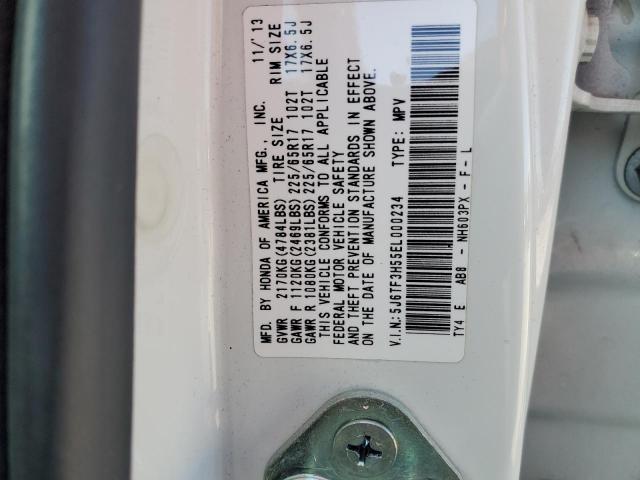 5J6TF3H55EL000234 Honda Crosstour Exl
