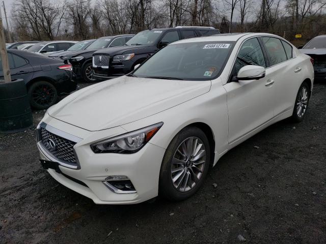 Auction sale of the 2022 Infiniti Q50 Luxe, vin: JN1EV7BR5NM341098, lot number: 45881274