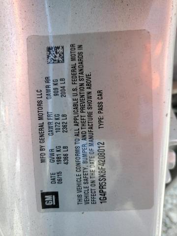 1G4PR5SK8F4208012 Buick Verano Convenience