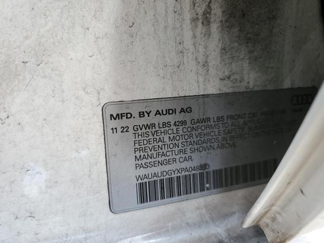 WAUAUDGYXPA048313 Audi A3 PREMIUM