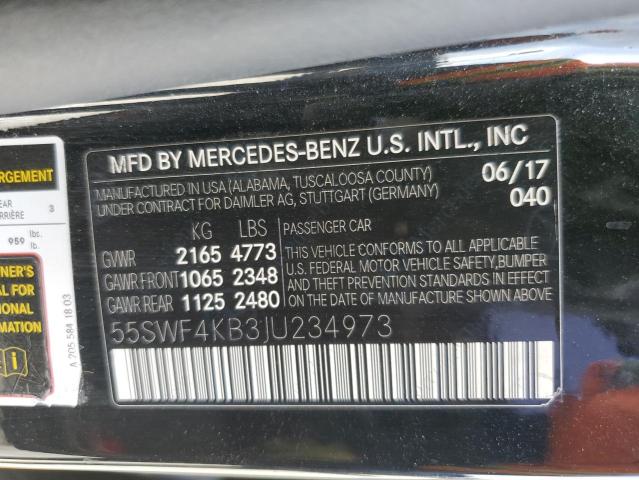 55SWF4KB3JU234973 Mercedes-Benz C 300 4matic