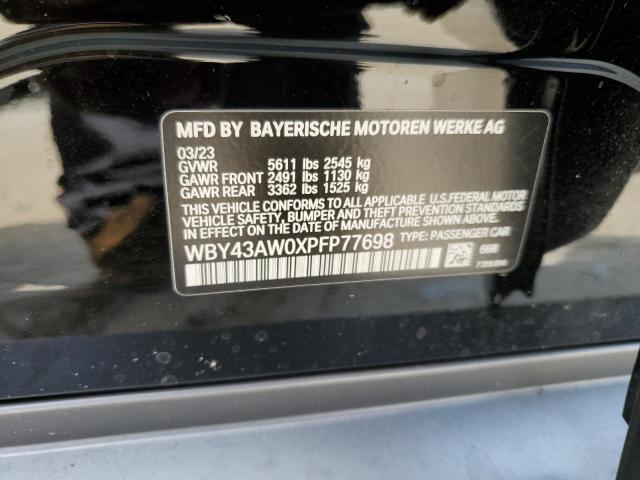 WBY43AW0XPFP77698 BMW I4 Edrive35