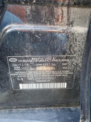5NPE34AFXFH154167 Hyundai Sonata Sport