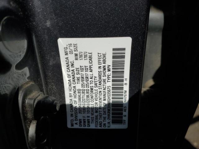 2HKRM3H48GH535675 Honda CR-V SE