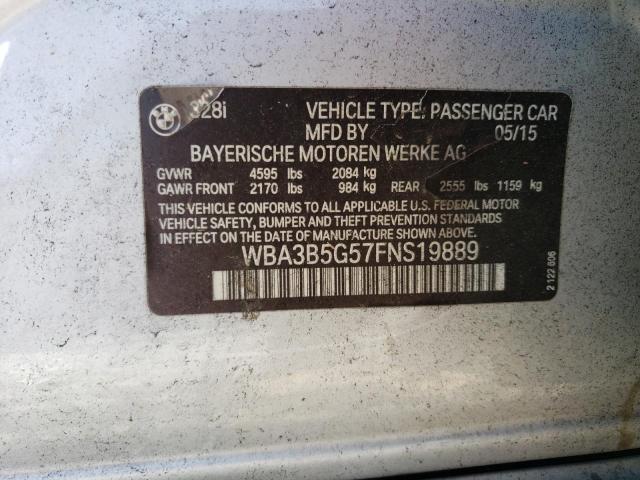 WBA3B5G57FNS19889 BMW 328 Xi Sulev