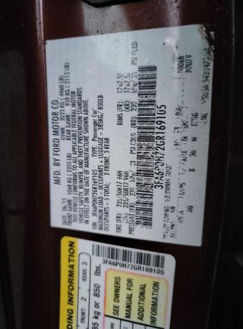 3FA6P0H72GR169105 Ford FUSION SE