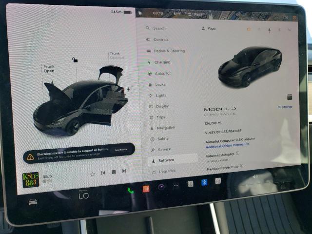 5YJ3E1EA7JF043887 Tesla MODEL 3