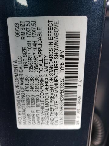 7FARS3H2XPE013332 Honda CR-V LX