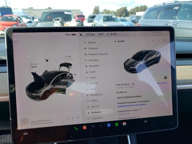 5YJ3E1EA5JF039594 Tesla MODEL 3