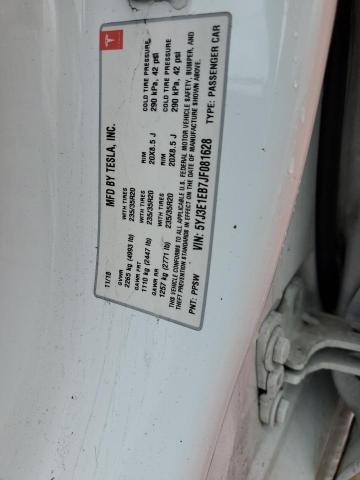 5YJ3E1EB7JF081628 Tesla MODEL 3