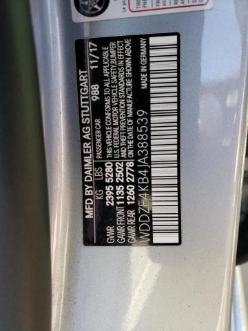 WDDZF4KB4JA388539 Mercedes-Benz E 300 4matic