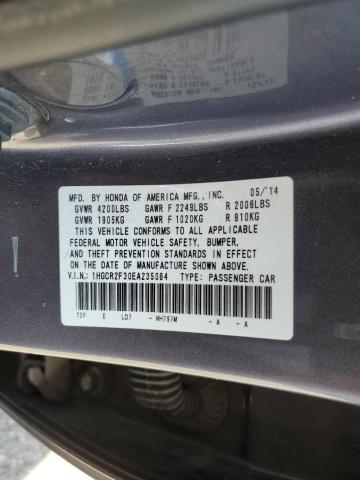 1HGCR2F30EA235064 Honda ACCORD LX