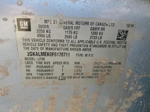 2GKALMEK8F6178711 GMC Terrain Sle