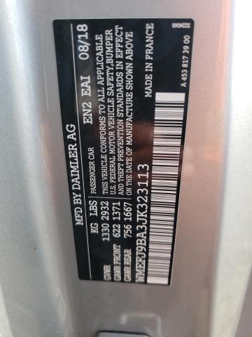 WMEFJ9BA3JK323113 Smart Fortwo