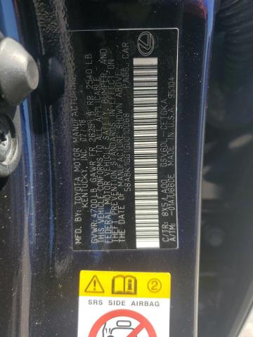 58ABK1GG1GU010068 Lexus ES 350