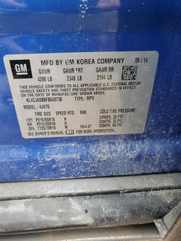 KL4CJASB8FB040736 Buick Encore