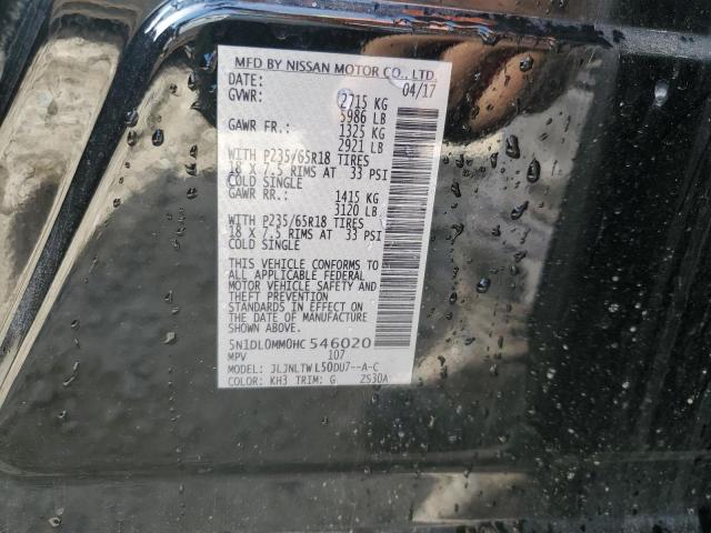 5N1DL0MM0HC546020 Infiniti QX60