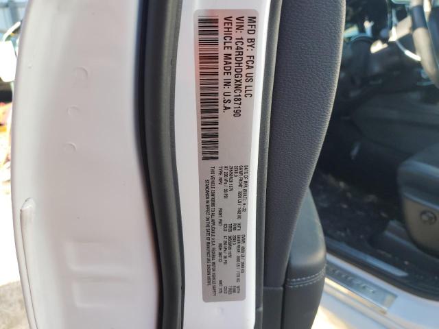 1C4RDHDGXNC187190 Dodge DURANGO GT