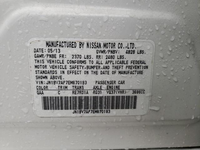 JN1BV7AP7EM670193 Infiniti Q50 BASE