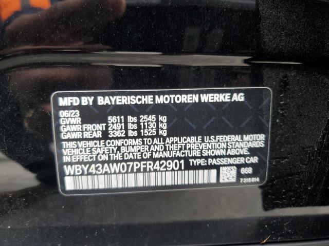 WBY43AW07PFR42901 BMW I4 Edrive35