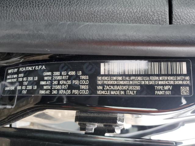 ZACNJBAB3KPJ83290 Jeep Renegade Sport