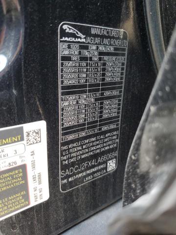 SADCJ2FX4LA660684 Jaguar F-pace Premium