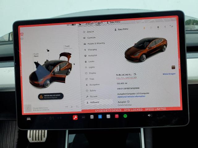 5YJ3E1EB7JF081628 Tesla MODEL 3