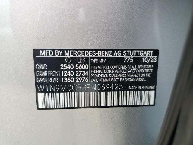 W1N9M0CB3PN069425 Mercedes-Benz Eqb 250+