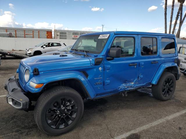 47394924 :رقم المزاد ، 1C4JJXP60MW742938 vin ، 2021 Jeep Wrangler Unlimited Sahara 4xe مزاد بيع