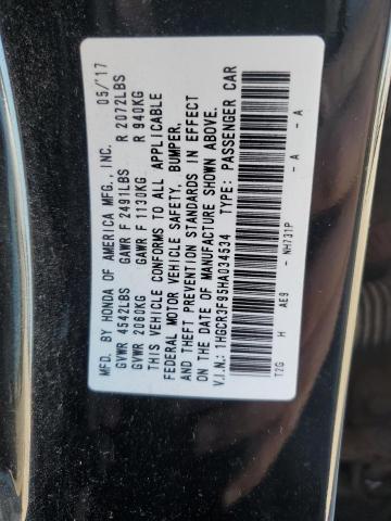 1HGCR3F95HA034534 Honda Accord Touring