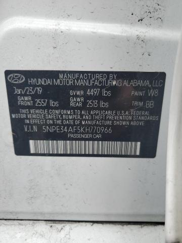 5NPE34AF5KH770966 Hyundai Sonata Limited