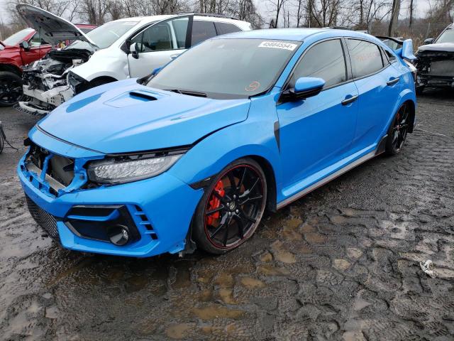 Auction sale of the 2021 Honda Civic Type-r Touring, vin: SHHFK8G75MU204997, lot number: 45884554