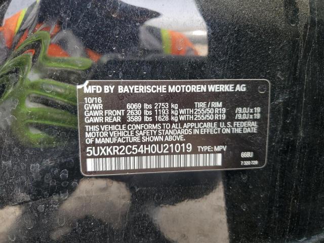 5UXKR2C54H0U21019 BMW X5 Sdrive35i