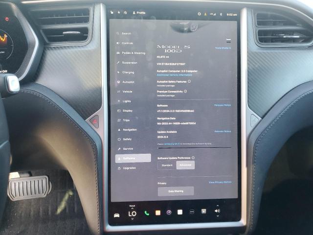 5YJSA1E29JF271597 Tesla MODEL S