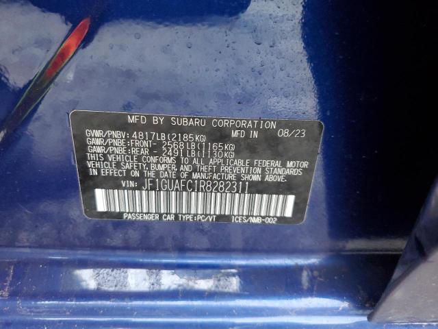 JF1GUAFC1R8282311 Subaru Impreza Sport