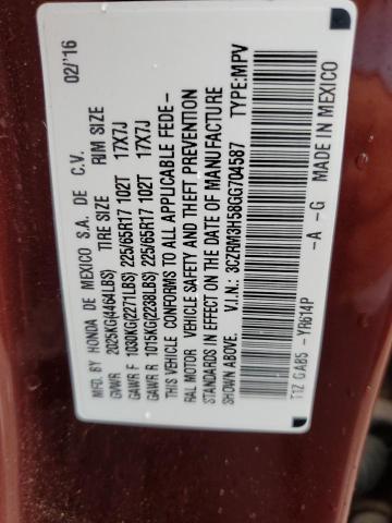 3CZRM3H58GG704587 Honda CR-V EX