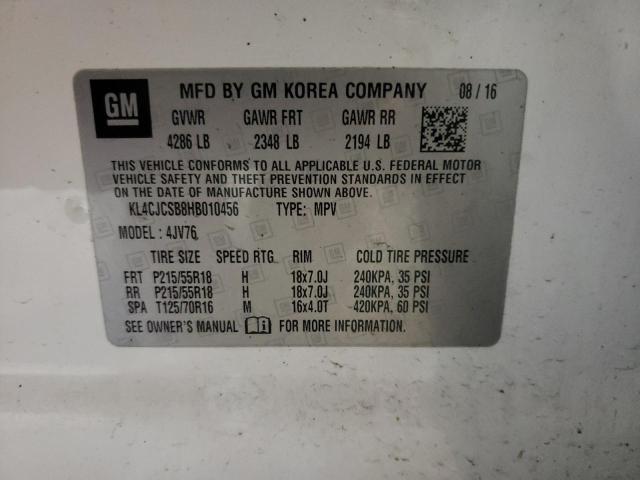 KL4CJCSB8HB010456 Buick Encore Essence