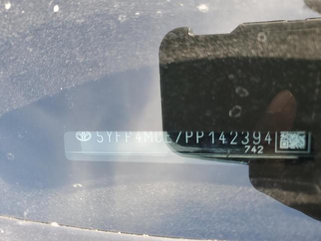 5YFP4MCE7PP142394 Toyota COROLLA SE