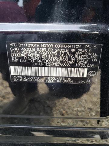 JTHBF1D24F5076386 Lexus IS 250
