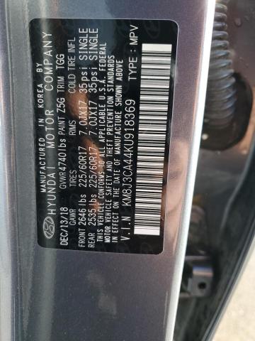 KM8J3CA44KU918369 Hyundai Tucson Limited