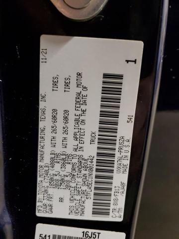 5TFLA5EC1NX001442 Toyota Tundra Crewmax Sr5