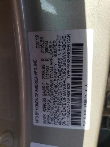 1HGCV1F16KA061629 Honda ACCORD LX