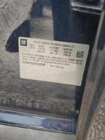 2G4GK5EX8F9140058 Buick Regal