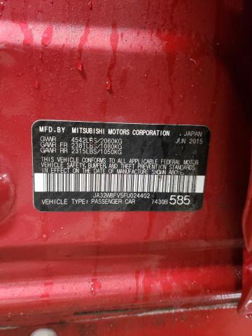 JA32W8FV5FU024402 Mitsubishi Lancer Evolution Gsr