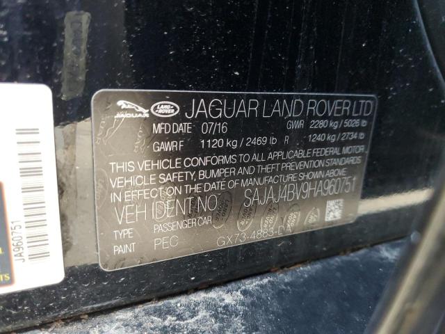 SAJAJ4BV9HA960751 Jaguar XE PREMIUM
