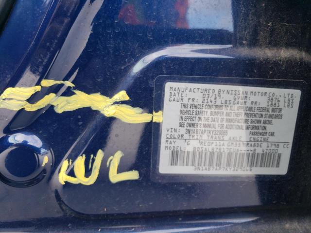 3N1AB7AP7KY329065 Nissan SENTRA S